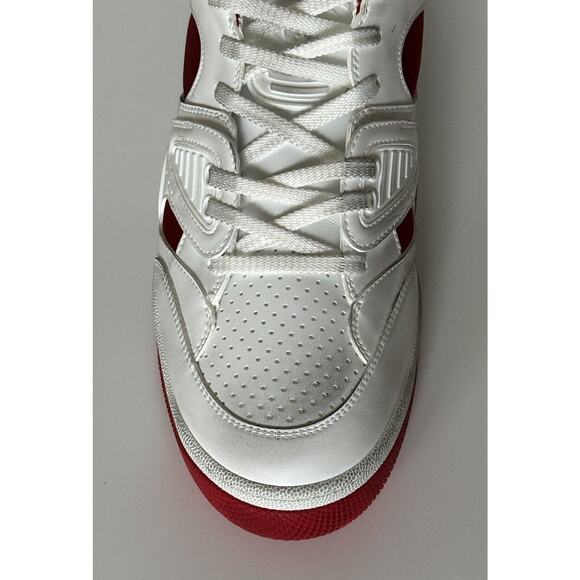 Gucci Men\'s Low-top White/Red Leather Sneakers 13 US (Gucci 12.5G) 697882 IT NIB main image 10